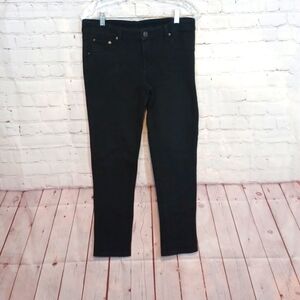 Mothers Skinny Woman's Black Cropped Low Rise   Jeans sz‎ 11
